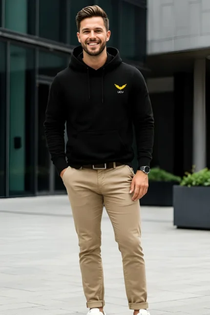Men's Hoodie 100% Premium Quality Cotton Material